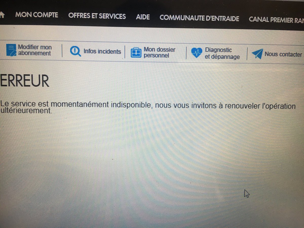 LegranDlb's tweet photo. @InfoAbonneCanal Sans engagement. Cette page depuis 2h.. https://t.co/OnLfNkE9L6
