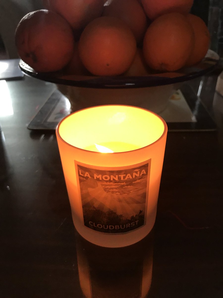 gsmsc50's tweet photo. Loving my @lamontanacandles CLOUDBURST ... it’s the first candle I’ve found from packing boxes so just had to light it straight away! #lamontaña #cloudburst #bestcandlesintheworld #nothingbeatsthesefragrances #scentsofspain #livethelifeyouworkedhardfor #gritandgrace https://t.co/Ak4ja6oqGF