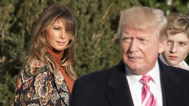 thehill's tweet image. Melania visits Holocaust Museum while Trump is in Davos hill.cm/zWs8loN