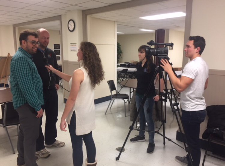 BroadcastingHHS's tweet image. Thanks to the amazing crew of "Extremely Wicked" for an amazing visit to the set. We really enjoyed talking with you, and we can't wait to share the experience!