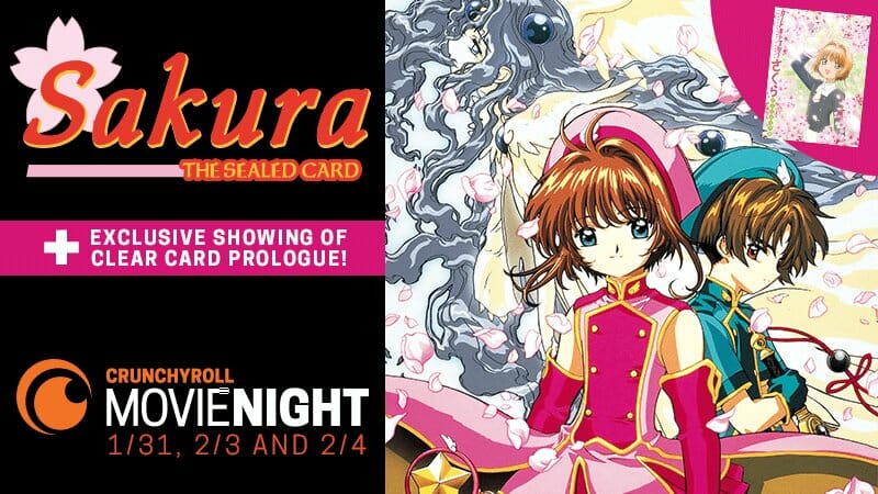 bit.ly/2E8zgak - Cardcaptor Sakura: The Sealed card is making its way to theaters across the USA on January 31. <a href="/Crunchyroll/">Crunchyroll</a> will screen the film in a three-day event as part of their Movie Night lineup.