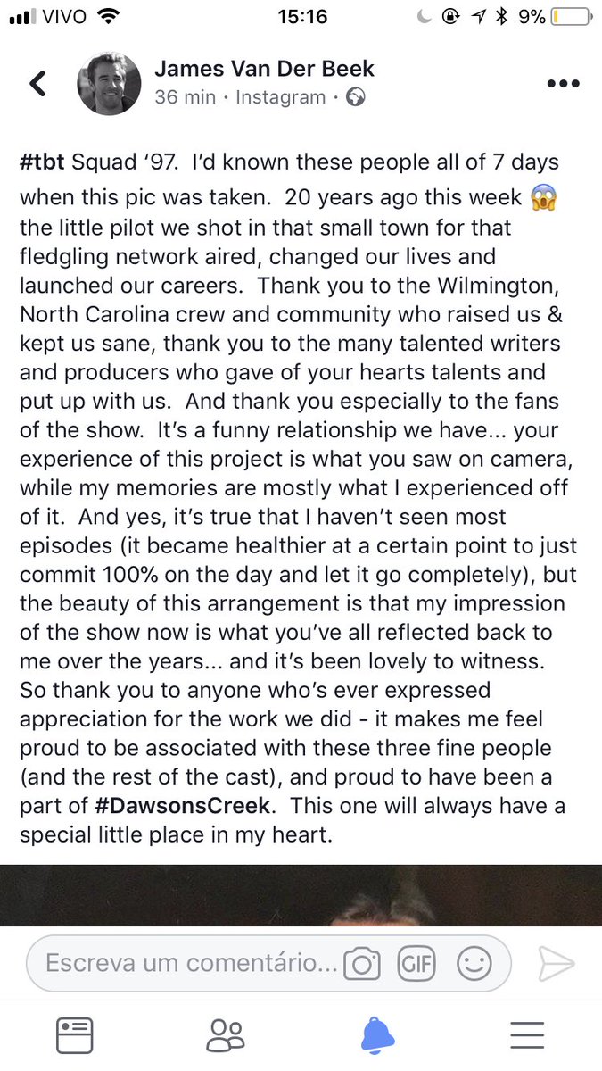 Dawson's Creek tweet media