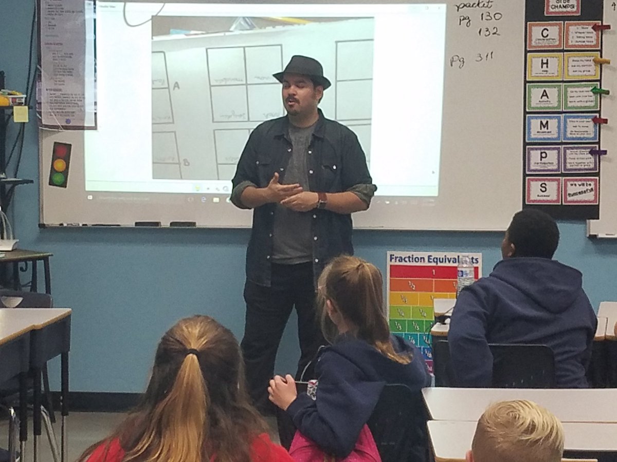 ralph_krauss's tweet image. Thank you so much to film, food and video game critic Derek Sante for taking the time to inspire and educate our students at Pinecrest Academy of Nevada!
@DerekSante @PinecrestNv
