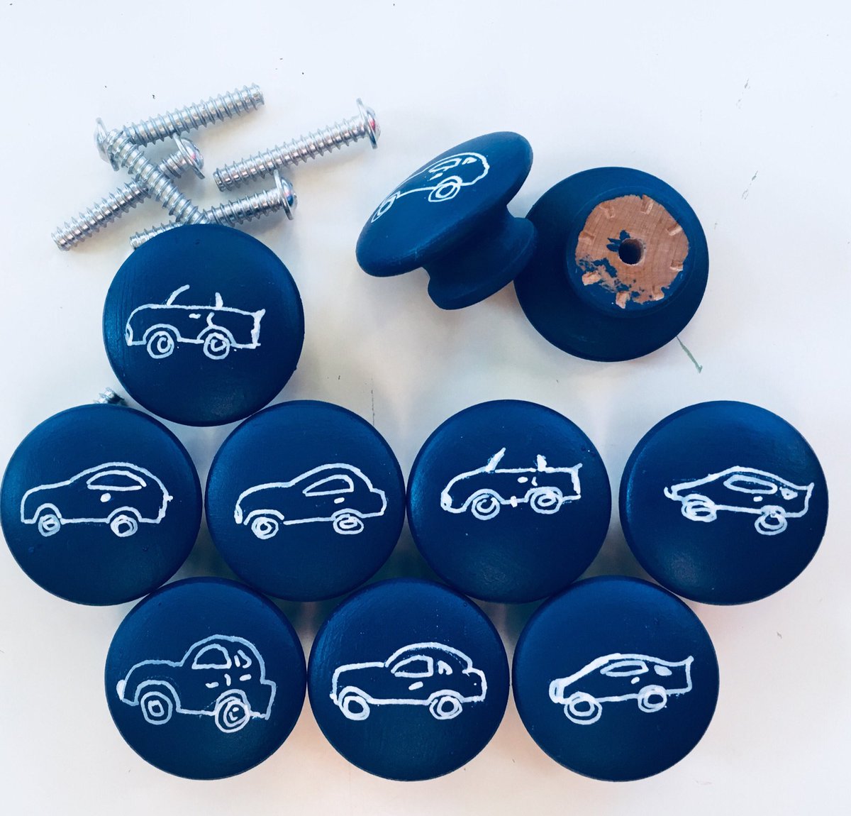 sweep_of_sand's tweet photo. Cars! Drawer pulls #kidsroom #carlover #furnitureknobs https://t.co/y3vTSLXLNi https://t.co/8zqrDhafDt