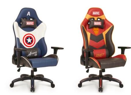 ladygeekstore's tweet photo. Would you rather sit on @captainamerica or @Iron_Man? #marvel #swag #gamingchairs https://t.co/9NOxr2b3yO https://t.co/g7yDHLXSO8
