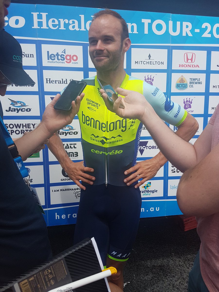 Live Stream starting in 10mins at facebook.com/heraldsun/
This man below is a favourite for today's stage.
#livestream #SunTour