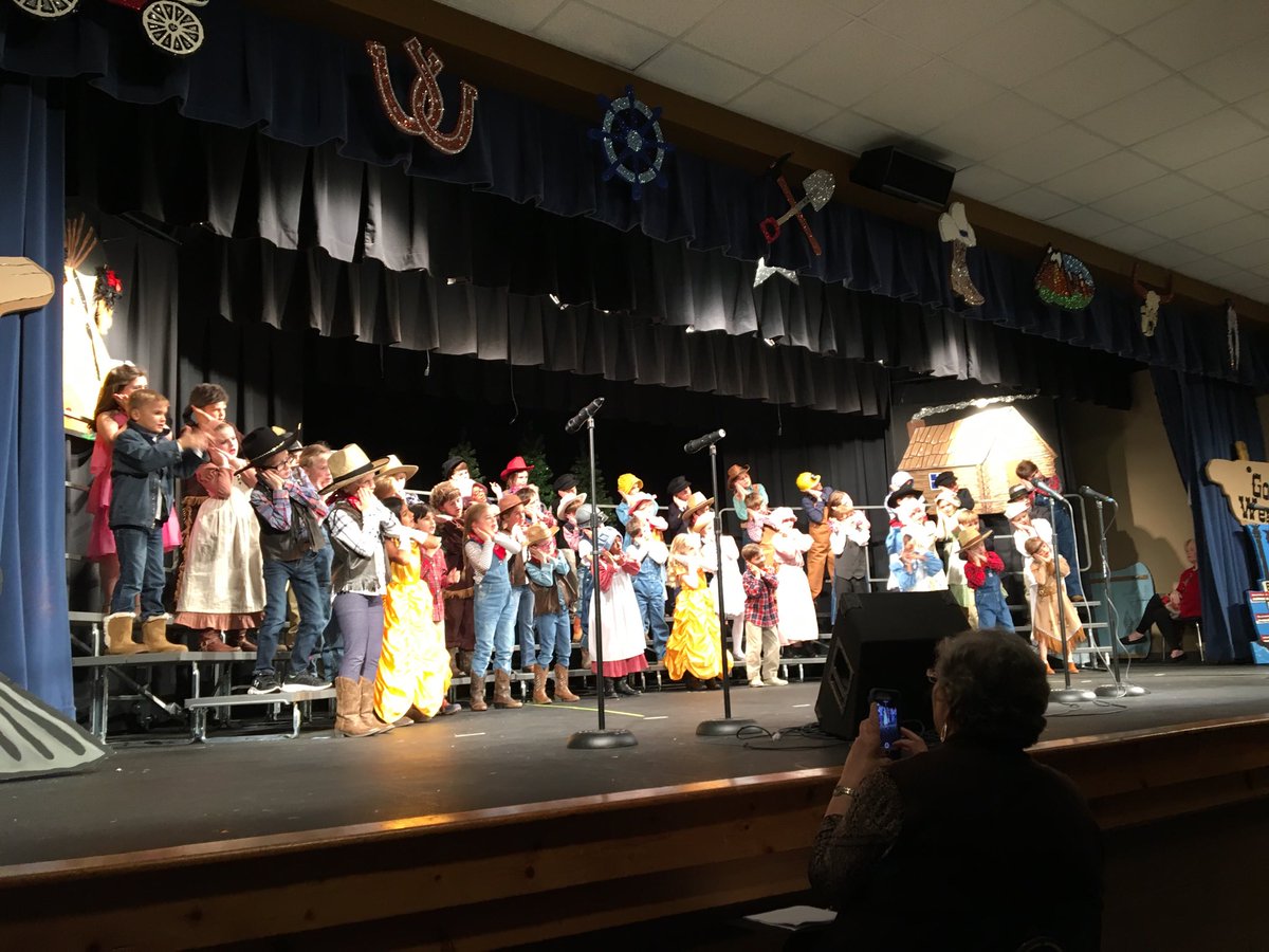 A “golden” performance of GO WEST from our talented second graders!