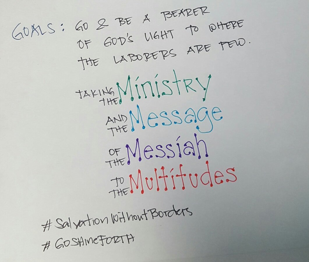 Matthew 9:35-38
Go W.o.W.

#ShineForth
#SalvationWithoutBorders