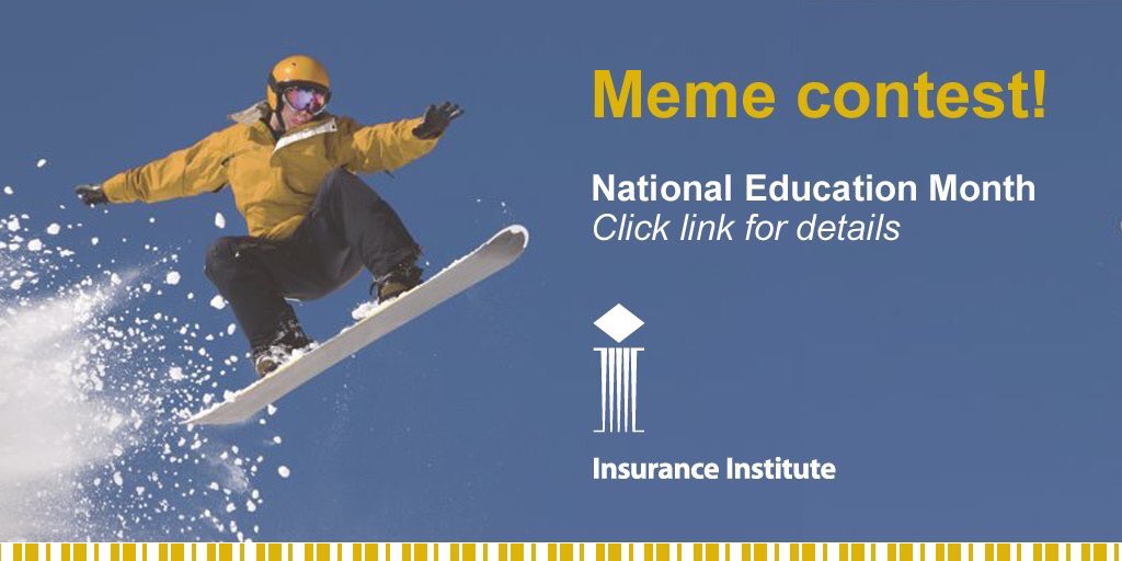 InsuranceInsPEI's tweet image. Like to meme? Get on board our National Education Month meme contest! bit.ly/2CUcK6K  #NEM2018 #GetOnBoard