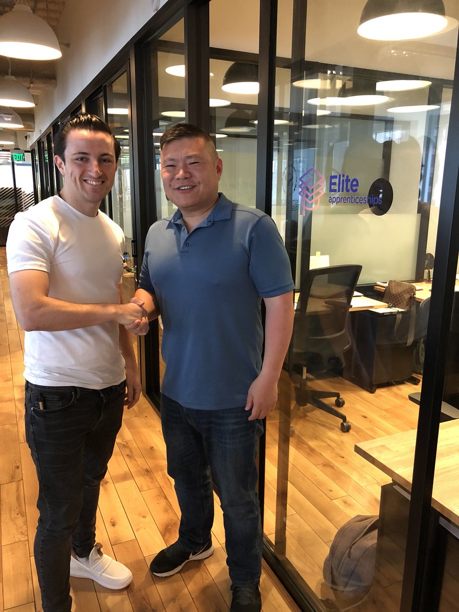 EliteApprentice's tweet image. ANNOUNCEMENT - Elite Apprenticeships program is now officially a “Registered Apprenticeship” with the State of California! 🙌 Thanks to everyone involved in making this happen so quickly @shanam2390 @CindiPardini @corrinamgm @stevemidjnr @erferguson @TomBewick @MiddletonMurray