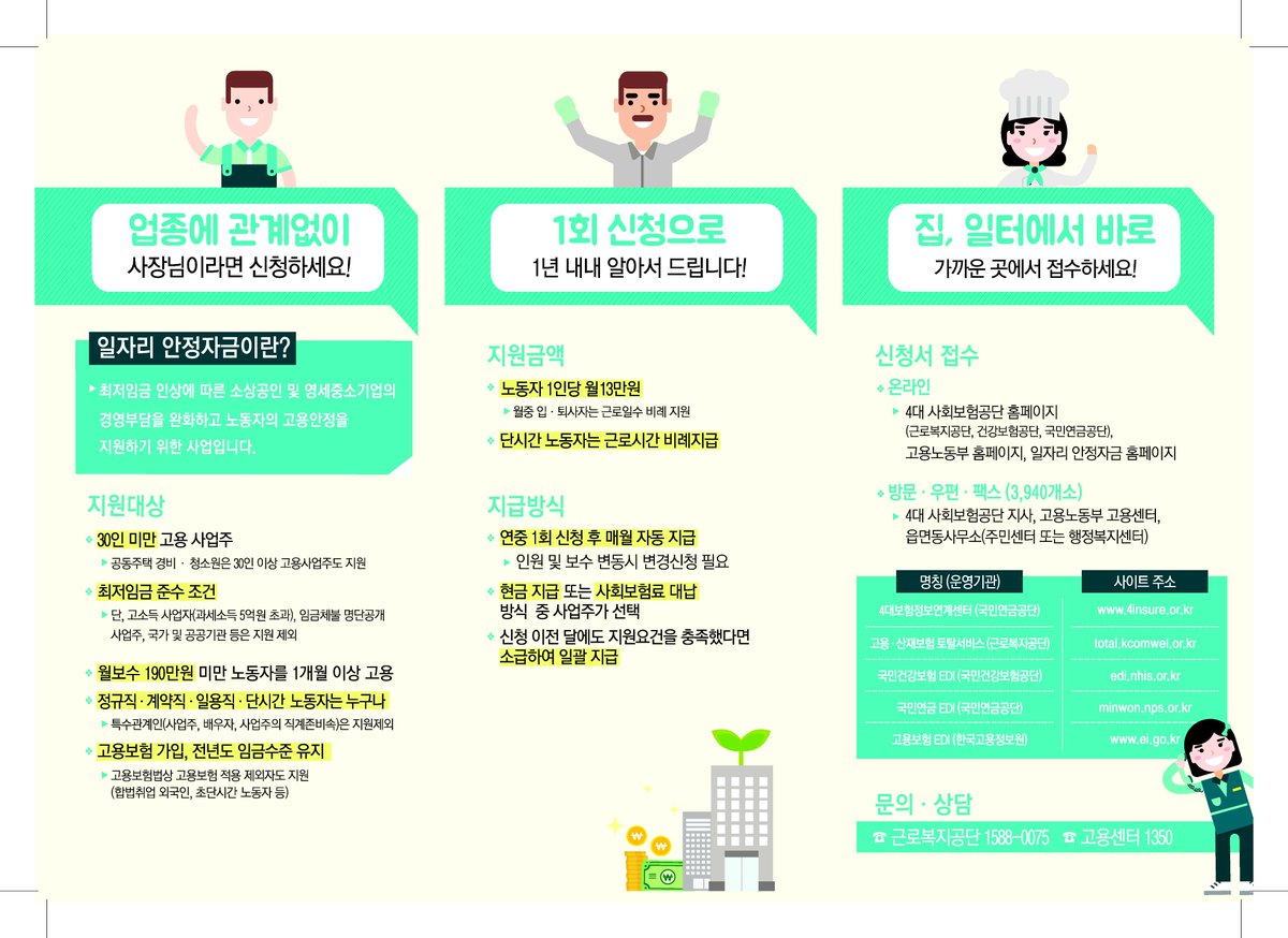 #일자리안정자금