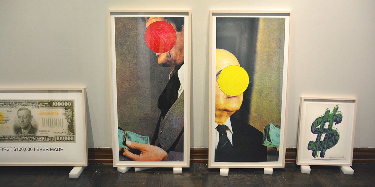 One week left until we open 💸Art Cash: Money in Print💸 and we're getting the galleries prepped for install. More details here: bit.ly/1P9C9cX <a href="/uofsandiego/">USD</a> @usdcas <a href="/usdbusiness/">USD Business</a>
