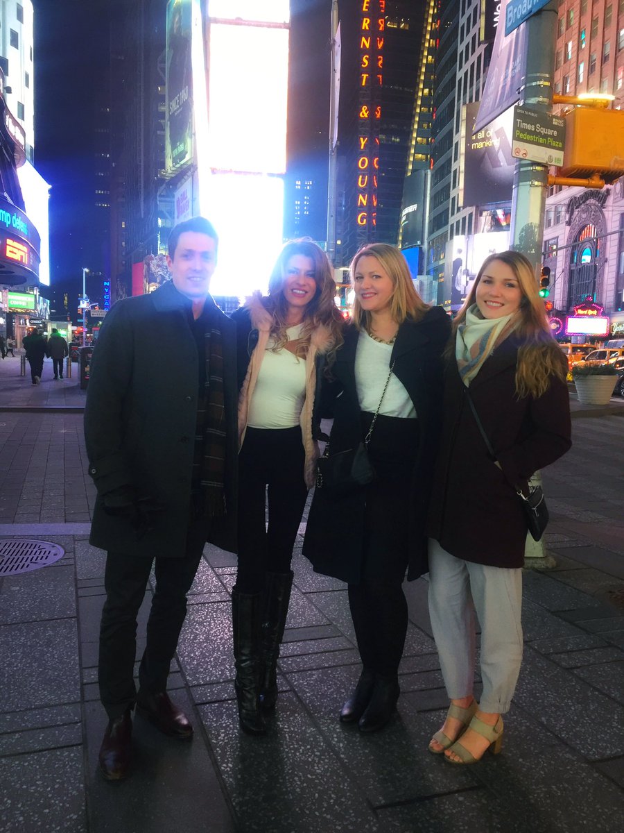 yyzbase's tweet photo. Working the #booth @NYTTravelShow - @AirCanada #Manhattan #TimesSquare https://t.co/wUoVVipk8J