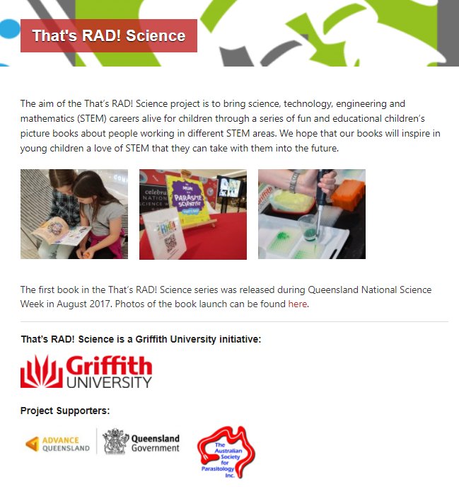ThatsRADScience's tweet photo. WEB SITE LAUNCHED! @ThatsRADScience is delighted to announce that our new website is now live: https://t.co/lKKTbcUqqj . We hope you enjoy exploring the site! Please let us know what you think. #scicomm #science #KidsInSTEM #STEMcareers #ThatsRADScience #beremarkable https://t.co/S3ZPppS82D