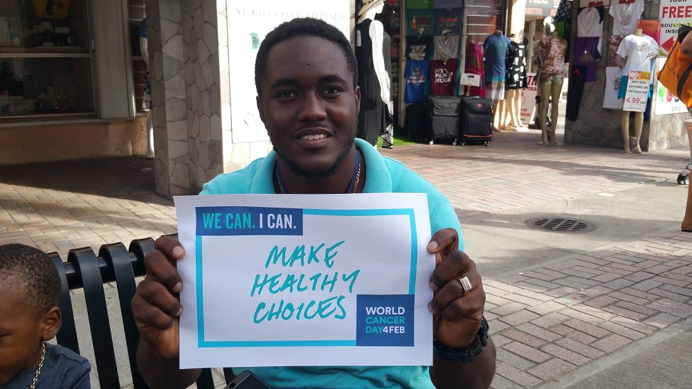 We had a great time with <a href="/SKNHPU/">St. Kitts Health Promotion Unit</a> taking the #WorldCancerDay message of #WeCanICan out to the streets of #Basseterre, #StKitts.

Here's what members of the public felt #WeCanICan #SKNCan do to make a difference and fight #cancer.