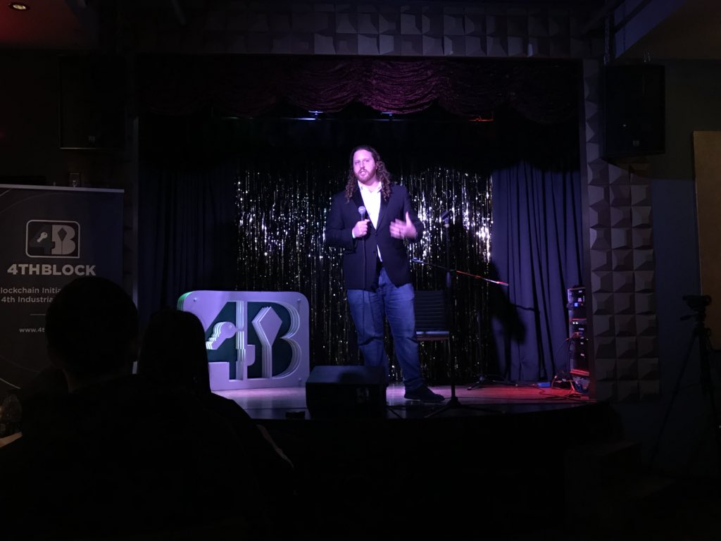 4thBlockConf's tweet image. Ari Bruce Eisenstat speaking to using #Blockchain to achieve the global development goals. #SDGs #UN #SOCIALIMPACTVENTURECAPITAL #4thBlock