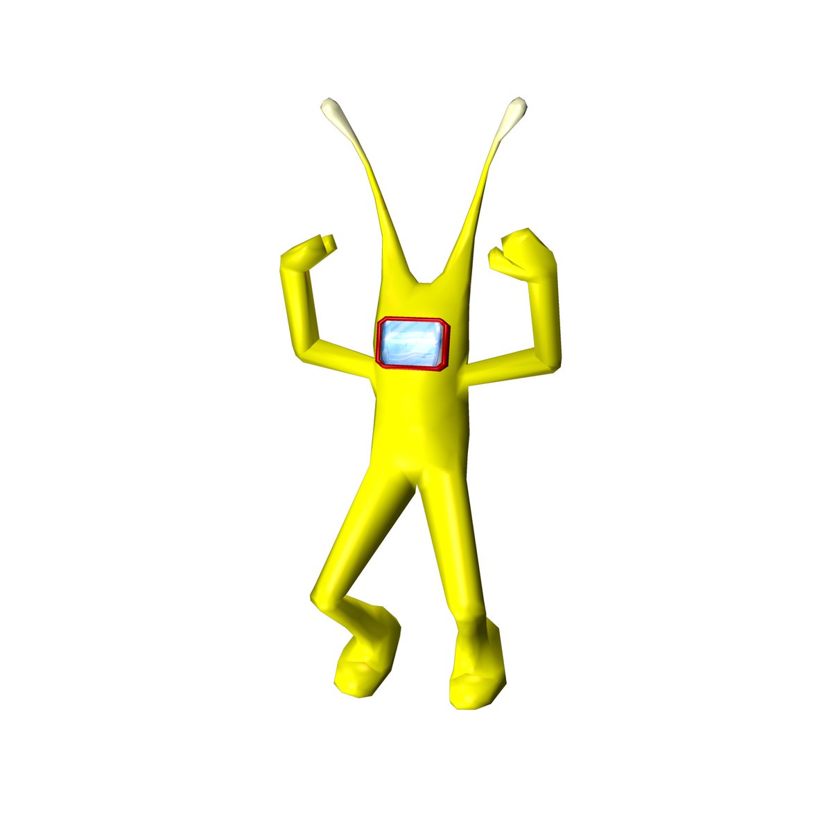 スペースチャンネル5 モロ星人　ミニソフビ スペースチャンネル5モロ星人ミニソフビ』期間限定販売モロ