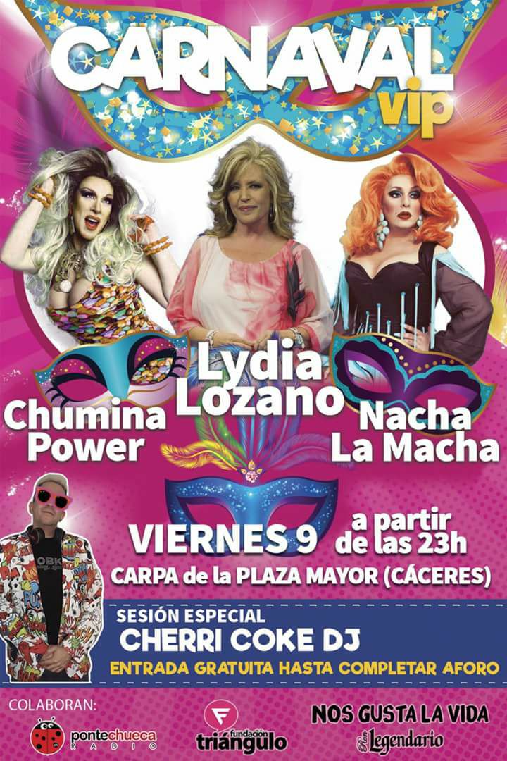 Vamos abriendo boca... #caceresquierecarnaval