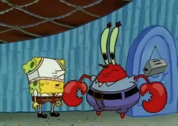 foxygrandpa62's tweet image. Mr. Krabs. Hello. Do you how do?