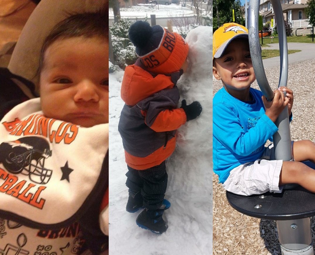 Kati_p4's tweet photo. @ESanders_10 @Broncos My son Zaiden can always be seen rocking his Broncos gear. He's been a fan his whole life 😊 https://t.co/RF6TJKFs4X