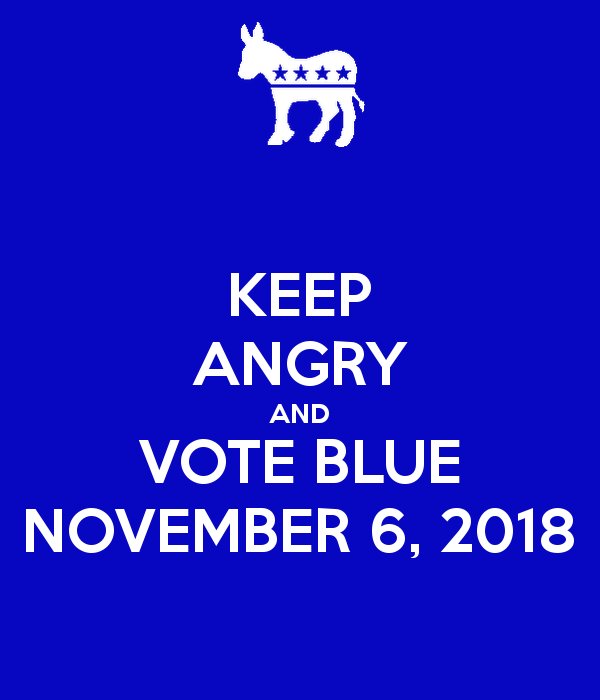 JimmyBear2's tweet photo. KEEP
ANGRY
#YouHaveToVote #RepublicansAreDestroyingAmerica #VoteThemOut2018 #VoteBlue2018 #FUCKtheGOP #BlueWave2018 #Resist #TheResistance 🌊🇺🇸 #VoteTheGopOUT🗳️#votingrights #BlueWaveIsComing #TheResistanceVOTES https://t.co/2wiaxruuOg