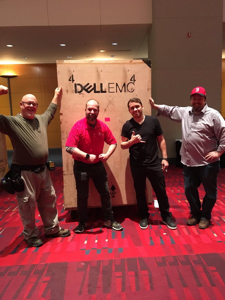 MMarchei's tweet photo. Now it's really a wrap!  Goodbye #QueenCity #dellemcforum https://t.co/RsnaMY1DNU