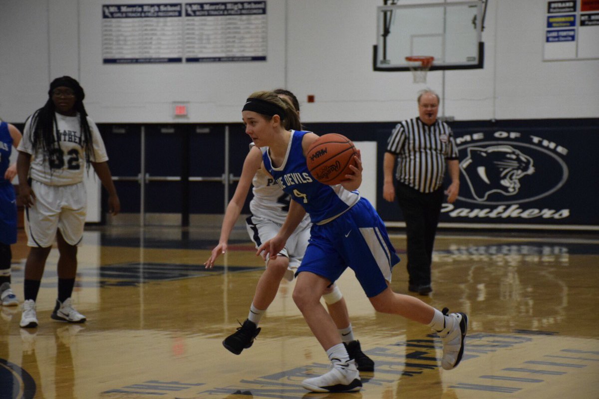 PyleAngi's tweet photo. JV Blue Devils score another win @LakeFentonGBB https://t.co/Ff4eUL2lGA