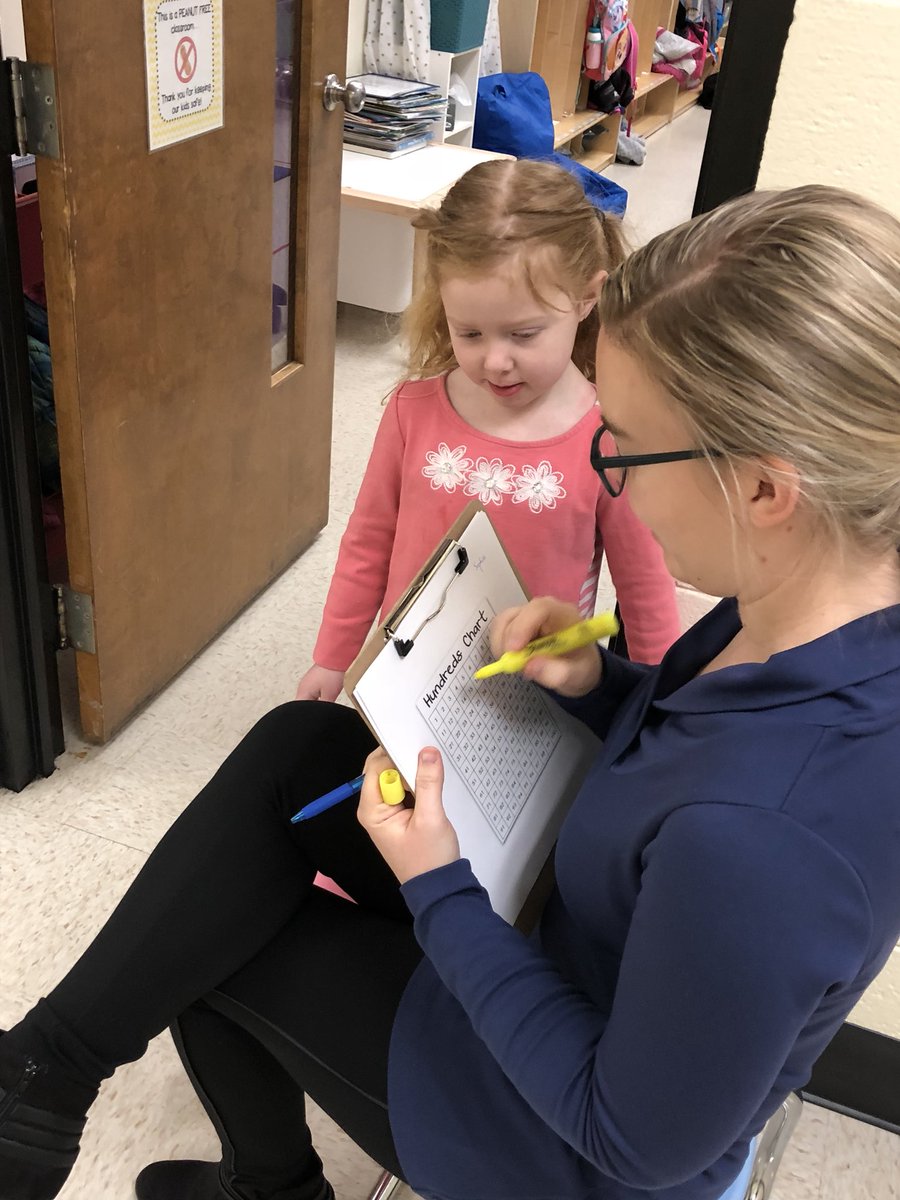 patricial_abbey's tweet photo. One of our AMAZING Kindergarten teachers sits here each morning and practices/assesses skills as students arrive! #usingeveryminute @goverscholars @CMS_DJV_Academy https://t.co/cw9V4M3o0A