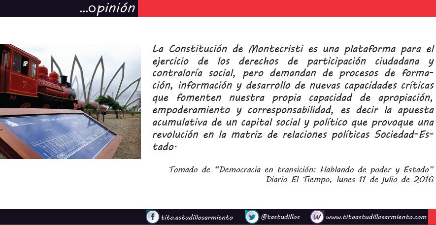 .@CPCCS Es necesario levantar momentos de información, diálogo abierto y reflexión hacia la consulta por un #VotoInformado, la prensa nos quedó debiendo, le debe al país, le debe al futuro…