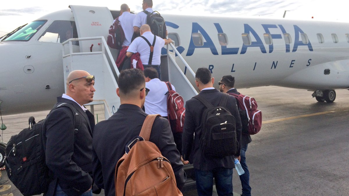 LMP_Beisbol's tweet photo. A punto de despegar 🇲🇽✈️

#SDCJAL2018 

Gracias @calafiaairlines por llevarnos a Jalisco 🇲🇽🎉 https://t.co/BcnyD4PCX8