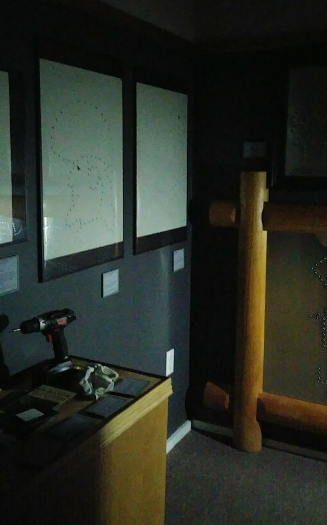 YcmCty's tweet photo. And right on schedule, out goes the power. The Reopening Curse strikes again! #LightsOut #MuseumOnTheRims https://t.co/6hJhHgEkpZ