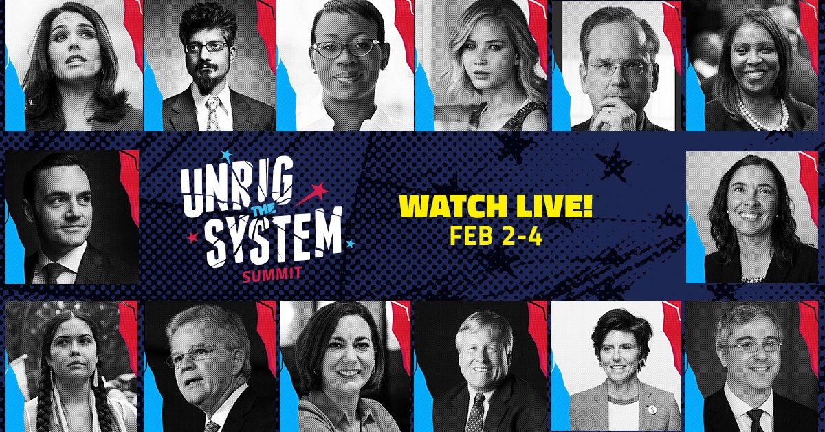 representus's tweet image. Corruption is legal in America. 

This weekend, conservatives &amp;amp; liberals gather at #UnrigTheSystem Summit to work on solutions to fix our broken gov. 

Watch LIVE from New Orleans, as together we fight back! unrigsummit.com