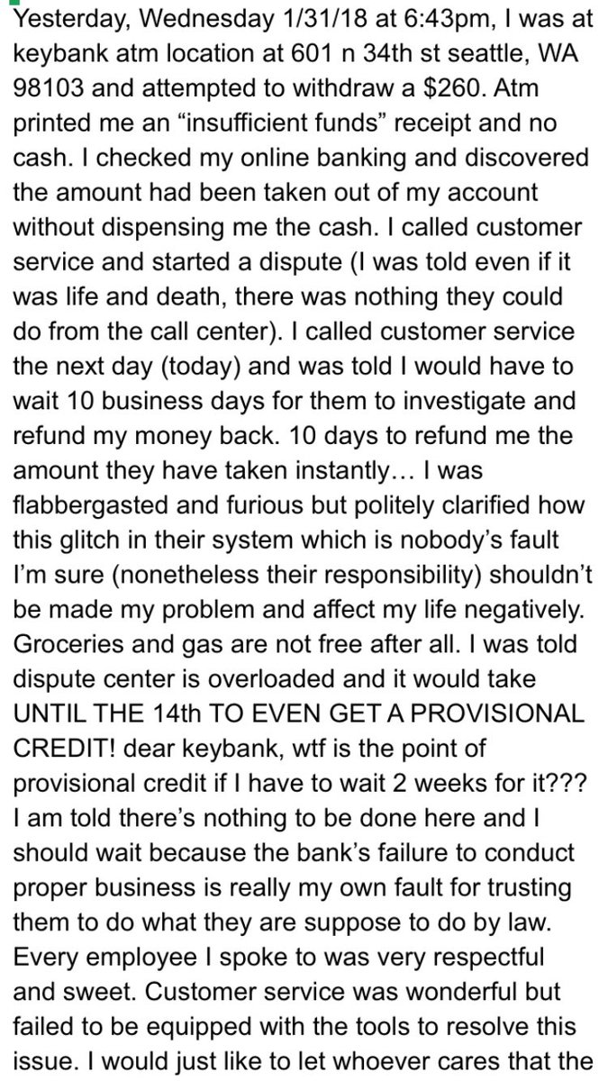 Handizzzle's tweet image. Friends please repost! 💜 @bbb_us @KeyBank_Help @keybank