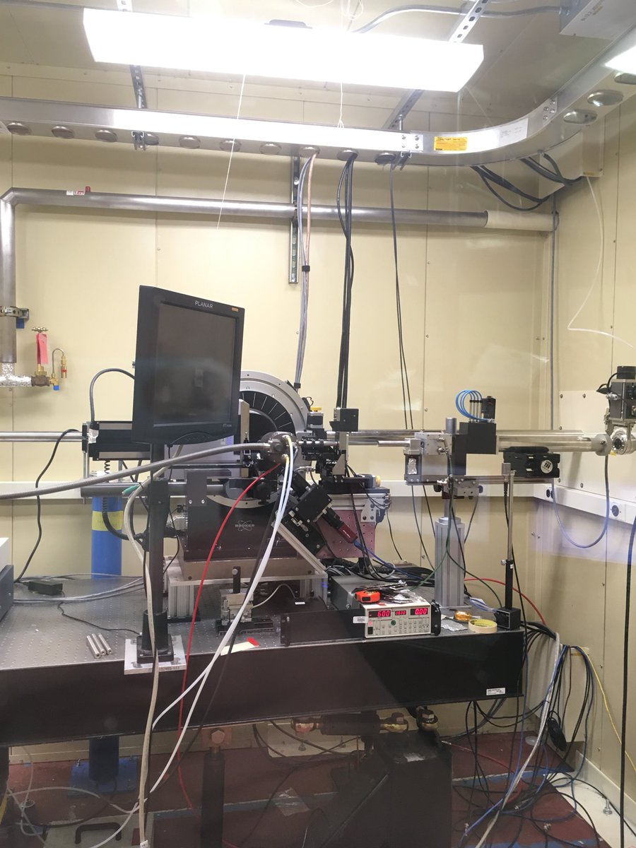 cindym_hong's tweet image. Got to try out 12.2.1, the new home of small molecule crystallography at the #advancedlightsource today. #realtimechem #lbnl