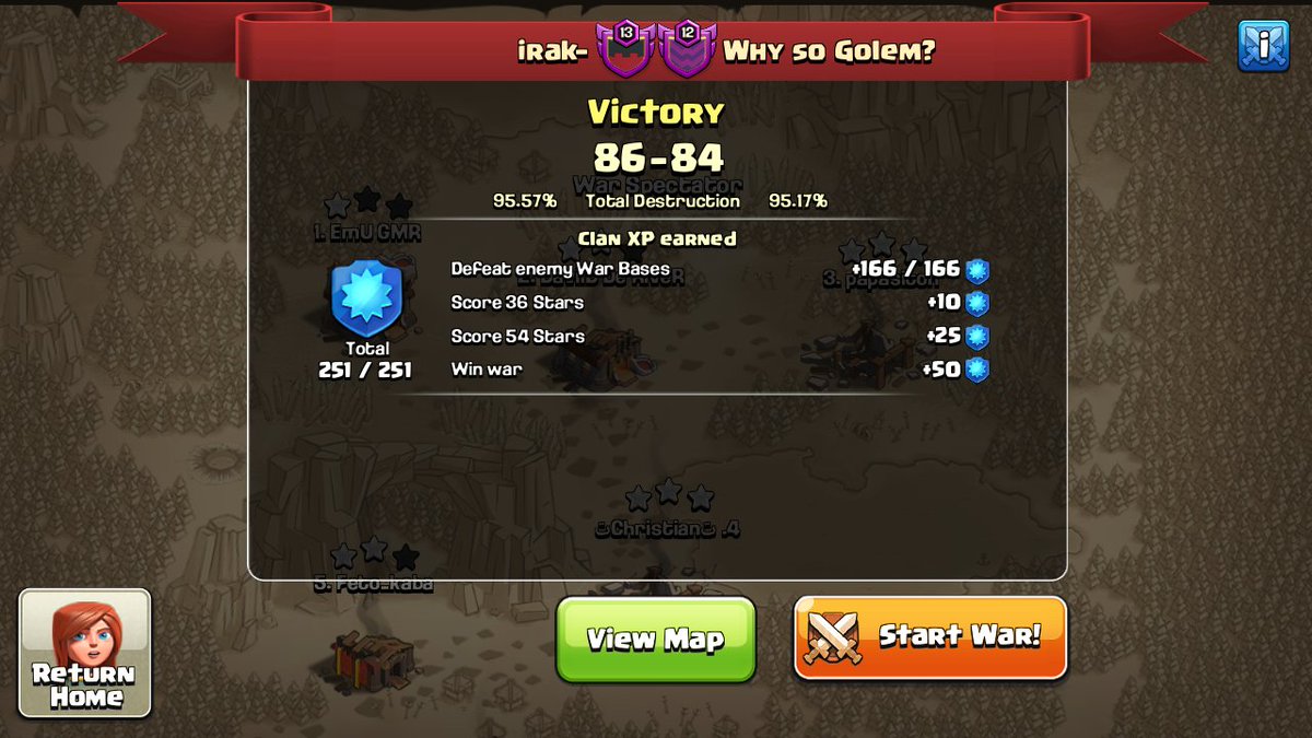 Clan irak- COC tweet media