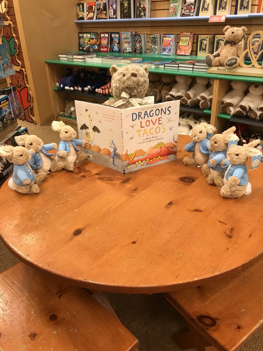 BNBillingsMT's tweet photo. Pooh Bear is having an impromptu story time! If you have little ones and want to come to story time we have them at 10am Mondays and Wednesdays and 11am on Saturdays. Our Peter Rabbits are so adorable, and they are only $6.95 with the purchase of anything else in the store! 🐰📔 https://t.co/x88rgsDRFU
