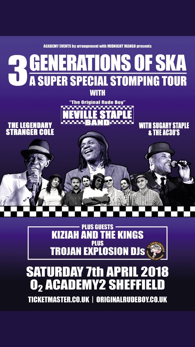 Hey @misscarlylp you need tickets for this too 👍🏻 you need to see @NevilleStaple and @SugaryStaple 😁 it will be an absolutely brilliant night guaranteed #ska #originalrudeboy 😎🎶👍🏻👏🏻