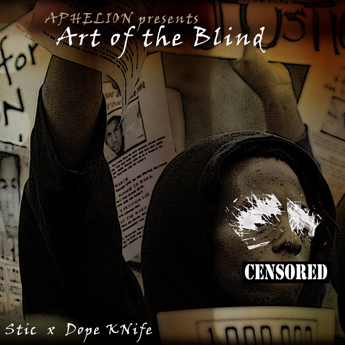 NEW! #StrangeFamous microphone fiend @DopeKNife joins forces with @STICRBG of #deadprez on the new FREE single "Art Of The Blind", produced by #Aphelion! Listen at <a href="/HipHopDX/">HipHopDX</a> here: hiphopdx.com/singles/id.365…