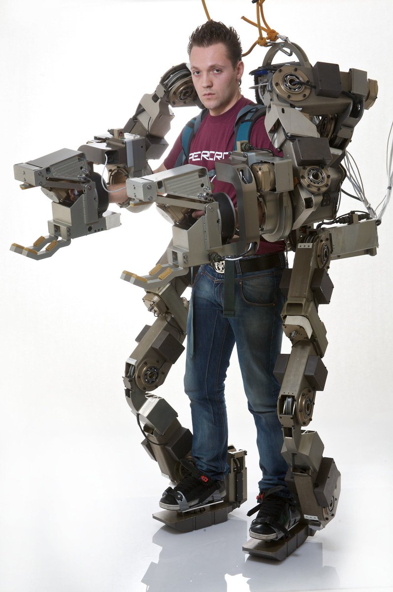 廣田恵介 s tweet body extender whole body exoskeleton for human