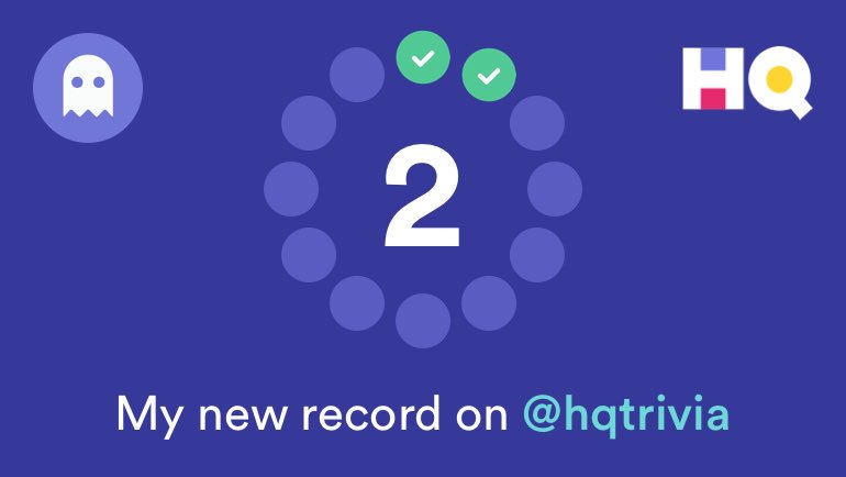 nynjmovers1's tweet photo. I just got 2 questions correct on @hqtrivia! That’s a new record for me. You should play too. Use my code "kimstagrams" to sign up https://t.co/lylegnUFqn https://t.co/v0ftfs3QdE