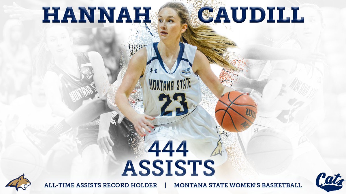 MSUBobcatsWBB's tweet photo. Our new all-time assists record holder. Congratulations, Hannah! #GoCatsGo https://t.co/tEZUb44LiE