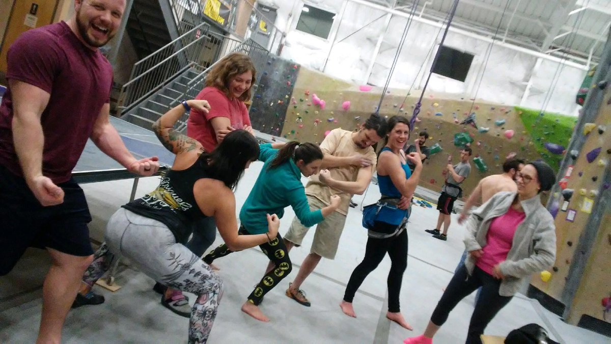 climbepic's tweet photo. Come climb with us... you might have as much fun as these guys do!
We love our epic climbing community.
#epicclimbing #Indianapolis #indy #climbing #rockclimbing #climbingwithfriends #indyfit #Indiana #locallyown
https://t.co/QGEKRbiybI https://t.co/ml6NuNjIry