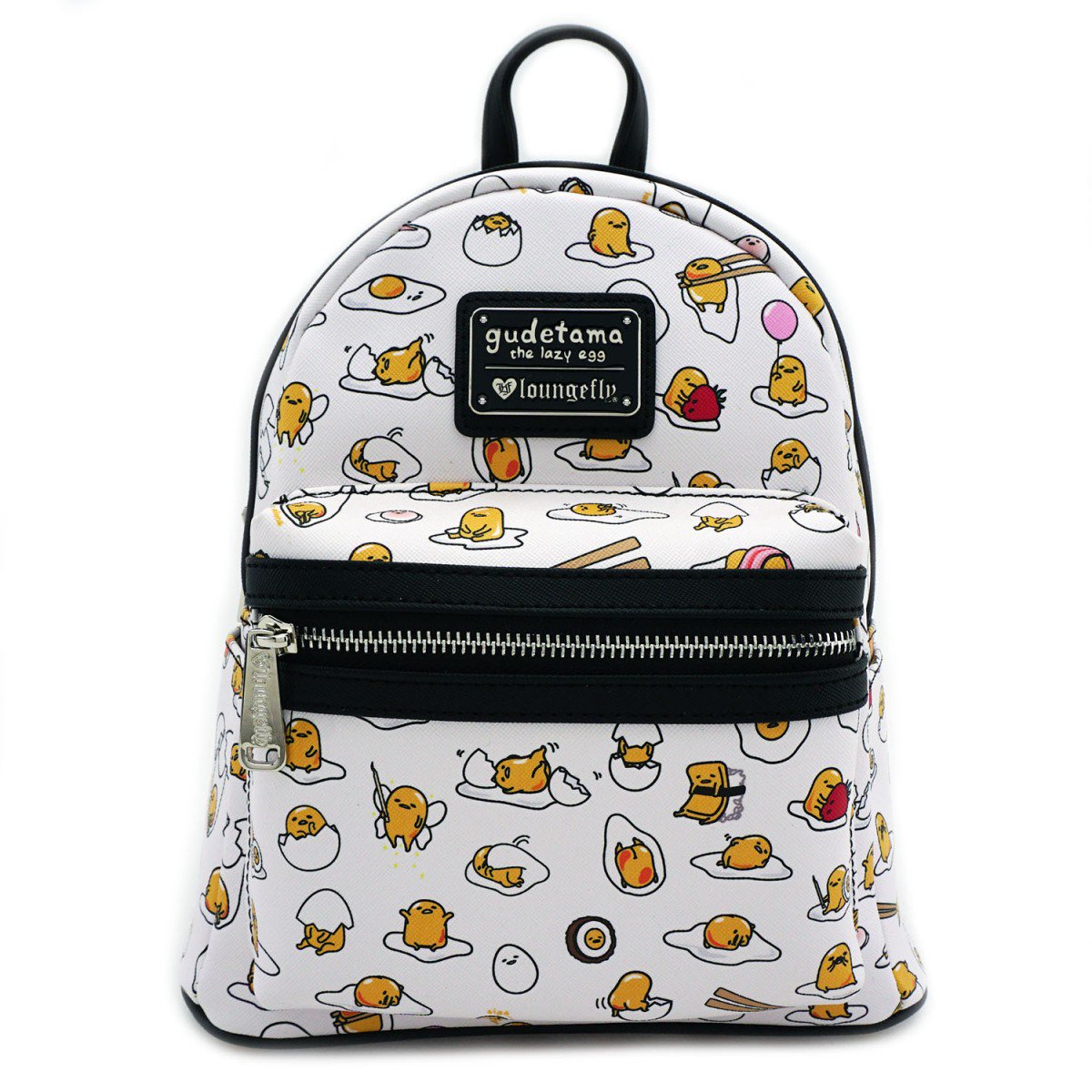 Loungefly's tweet photo. RT &amp; follow @Loungefly for the chance to win this Gudetama Mini Faux Leather Backpack! https://t.co/66pSHF8Pd5