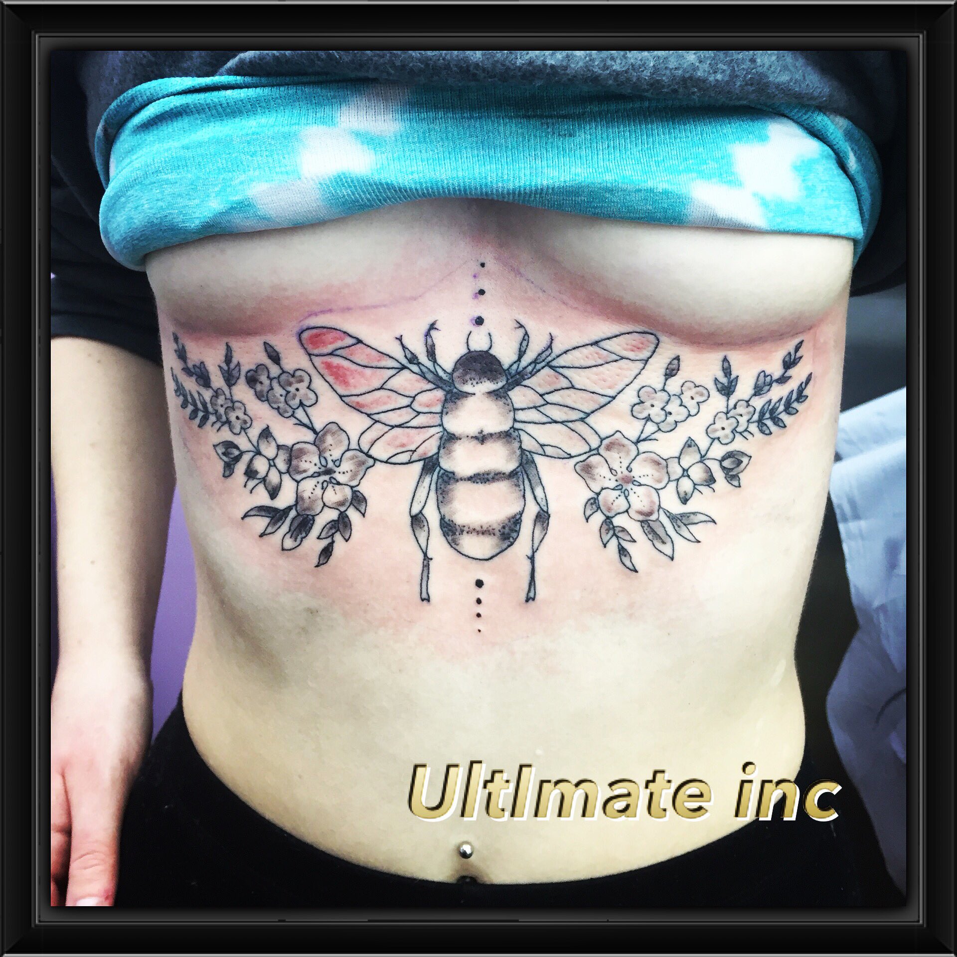 Top Underboob Tattoo Designs For Women