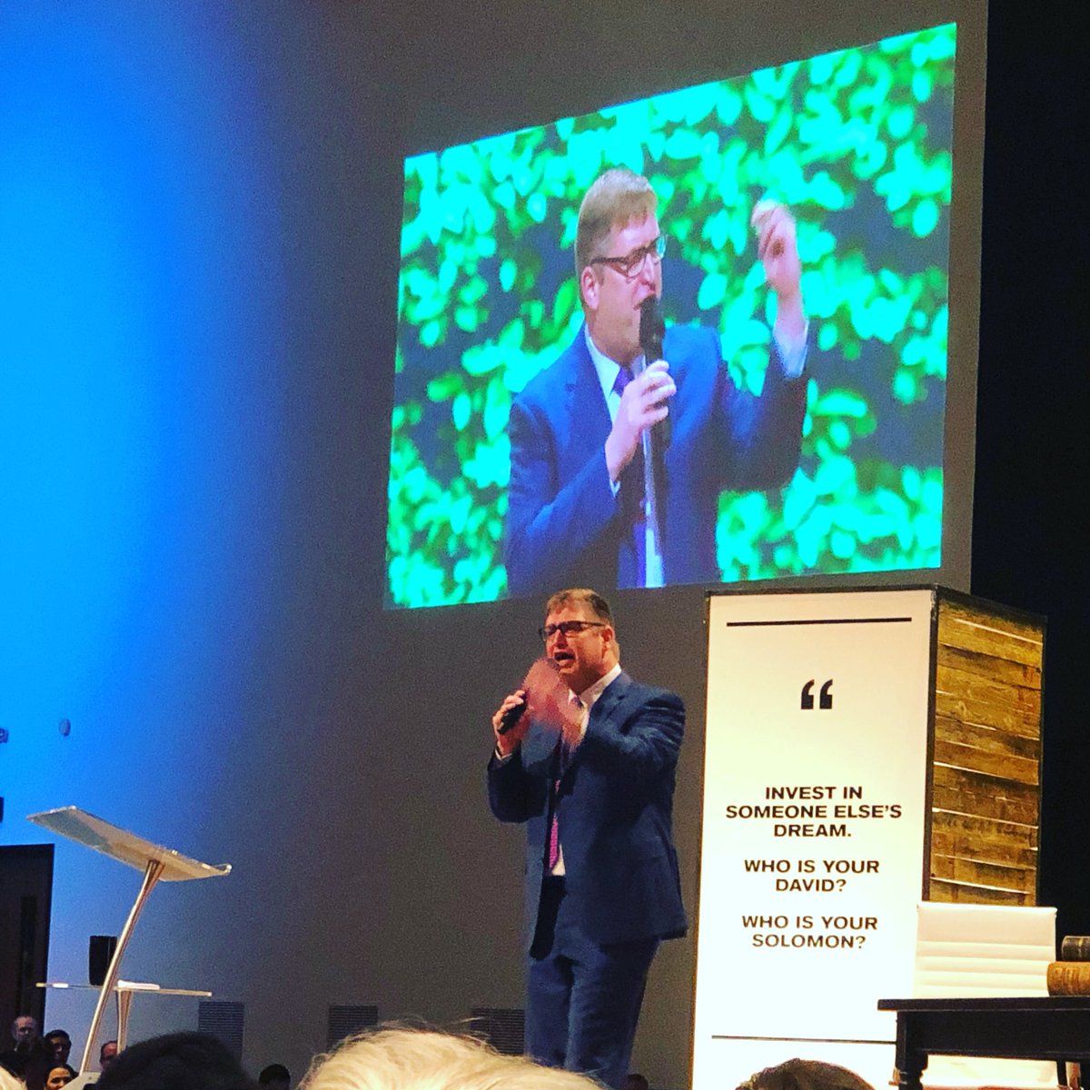 Anybody who has supernatural in them... it’s because they’ve had stuff beat outa them @glennmassey #bott18