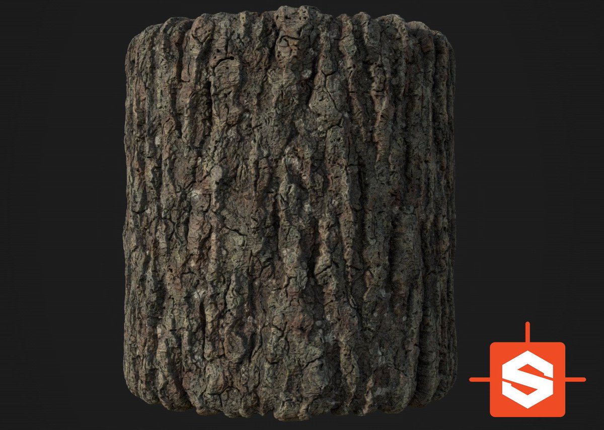 melillonicholas's tweet photo. Another quick material dump! Procedural Tree Bark! @Allegorithmic #GameArt #thisissubstance https://t.co/M2005vWUe3 https://t.co/SPNYV1QZnY