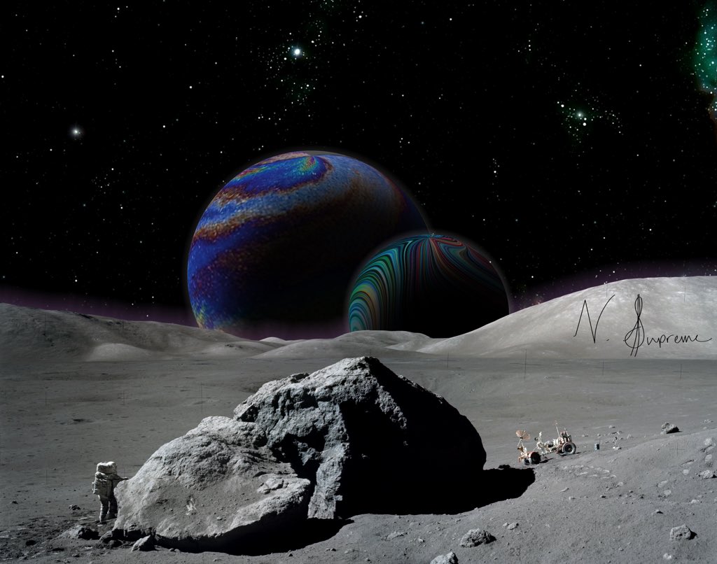 nicksupreme3's tweet photo. Space Views
Artwork by: @stacks2supreme
#blackart #blackartist #virginiaart #virginiaartist #757art #757artist #graphicdesign #graphicdesigner #graphicart #art #spaceedit #moon #planets https://t.co/GKXgF24Z1f