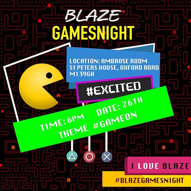 Blaze_JCM's tweet photo. WE ARE BACK!!! what better way to celebrate the end of exams than to come to 'blaze games night'. We want to see you there! 
Bring a friend, maybe even your examiner? 
Bring anyone and everyone. 
See you tomorrow 6pm, st peters🏠. #studentunion
 #gamesnight #Students https://t.co/gD768laswH