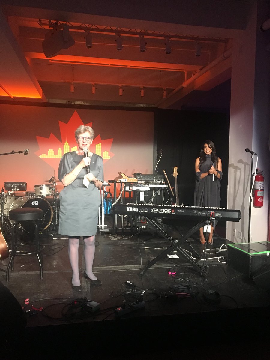 CanadaNY's tweet photo. “Music is a powerful way to tell our story- it is an essential part of who we are. And it is an important part of amplyfing Canada's voice on the world stage.” -@CGYaffe https://t.co/FLzQfMOgmC