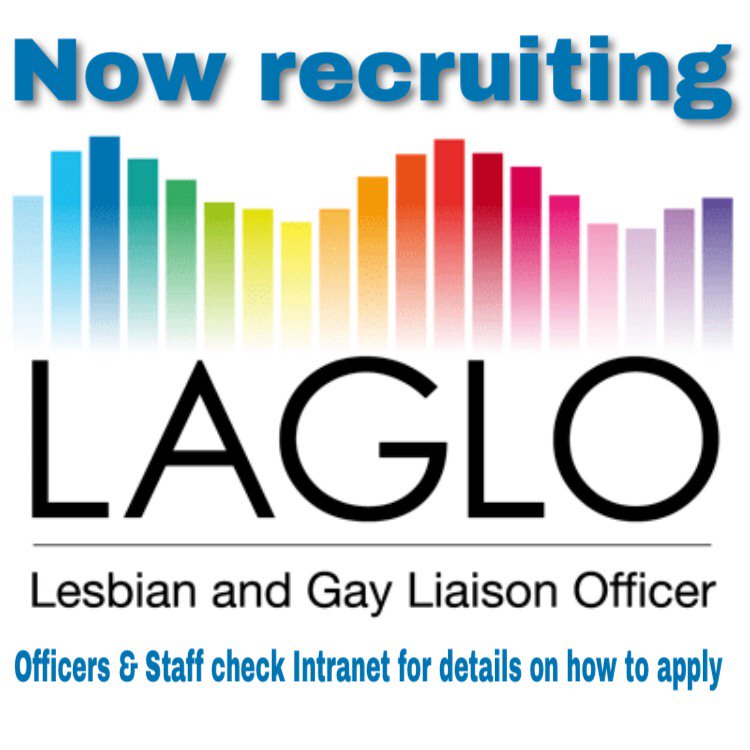 TVP_LGBT's tweet photo. Last chance for officers and staff to apply to become a LAGLO, make a difference and join the team of LAGLO’s we have already trained #tvplaglo #tvplgbt #p7328 https://t.co/5HbRmS1oa6